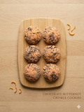 Chocolate Butternut Crinkle Cookies